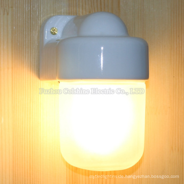 60W Sauna Lamp for Walling Mounting with Ceramic Base with Glass Cover
